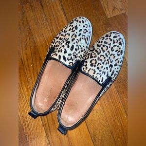 Halogen Leopard Slip on Shoes